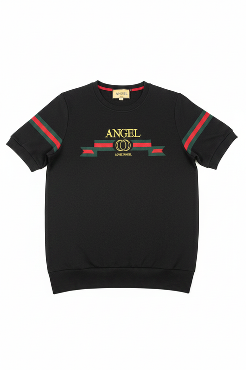 ANGEL Stripe Detail Women's T-Shirt